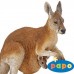 Papo Kangaroo with Joey 50188