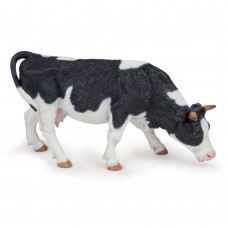 Papo Φιγούρα Αγελάδα Black and White Grazing Cow 51150