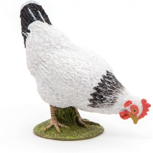 Papo Pecking white hen 51160