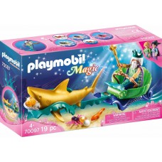 Playmobil Magic Sea King with Shark Carriage 70097