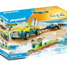 Playmobil Family Fun: Beach Car with Canoe 70436