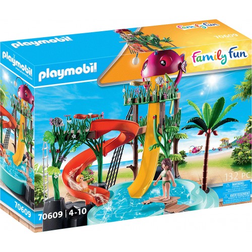 Playmobil Family Fun Water Park with Slides 70609