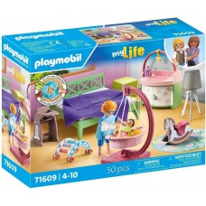 Playmobil MyLife Υπνοδωμάτιο με Κούνια 71609
