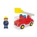 Playmobil Junior Πυροσβέστης με Κλιμακοφόρο Όχημα 71683