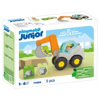Playmobil Junior Φορτωτής Εκσκαφέας 71684