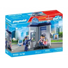 Playmobil Action Heroes Δωμάτιο Εξακρίβωσης Στοιχείων Συλληφθέντων 71733