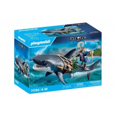 Playmobil Pirates Πειρατής με Γιγαντιαίο Καρχαρία 71793