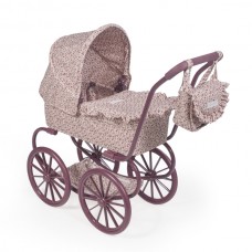 Καρότσι Κούκλας με Μεγάλες Ρόδες Cherry Flowers 1120900520 Pasito a Pasito