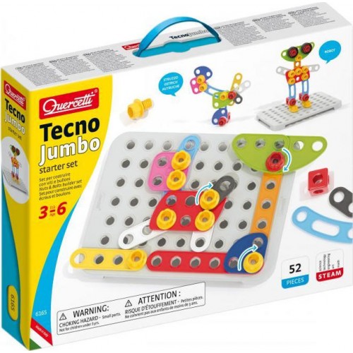 Quercetti Κατασκευές Tecno Jumbo Starter Set 6165