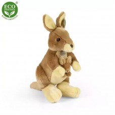 Rappa Λούτρινο Καγκουρό Με Μωρό 37εκ. Eco-Friendly 222656