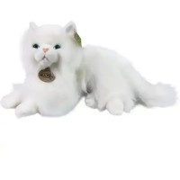 Rappa Λούτρινη Γάτα Ασπρη Persian 30εκ. Eco-Friendly 251212