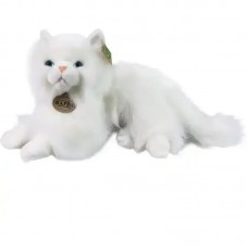 Rappa Λούτρινη Γάτα Ασπρη Persian 30εκ. Eco-Friendly 251212
