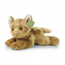 Rappa Λούτρινη Γάτα Ξαπλωτή 30εκ. Eco-Friendly 340289