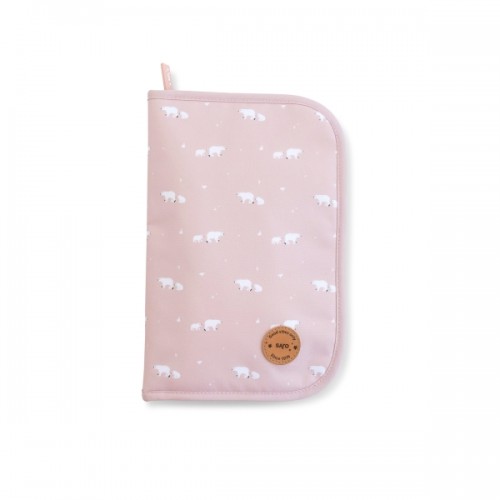 Θήκη Βιβλιαρίου Polar Bear Pink 13888 Saro