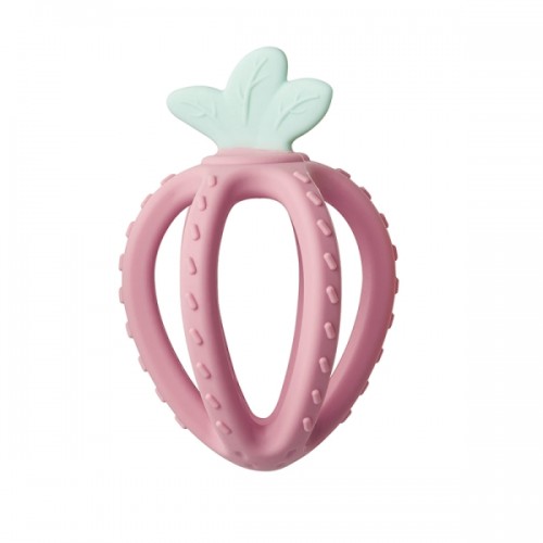 Μασητικό Σιλικόνης Eco Friedly Pink 21042 Saro