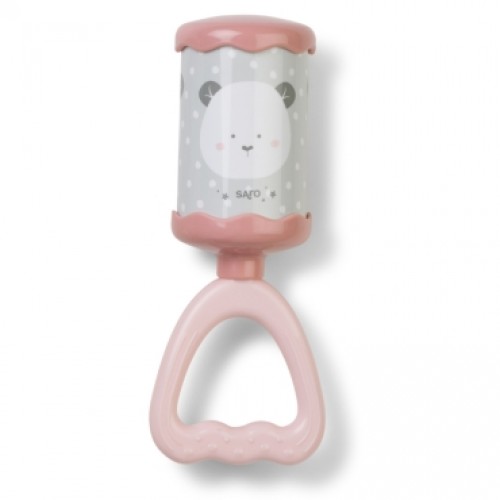 Η Πρώτη μου Κουδουνίστρα Panda Pink 21439 Saro