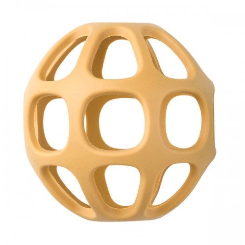 Μασητικό Σιλικόνης Eco Friedly Ball Ochre 33193 Saro