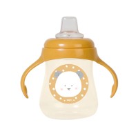 Εκπαιδευτικό Ποτηράκι Panda Ochre 250ml 51402 Saro