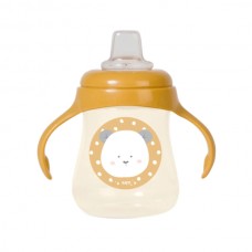Εκπαιδευτικό Ποτηράκι Panda Ochre 250ml 51402 Saro