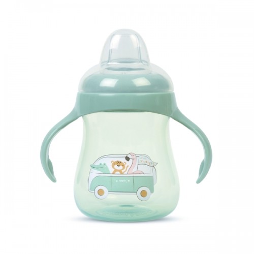 Εκπαιδευτικό Ποτηράκι Little Explorers Mint 250ml 51404 Saro