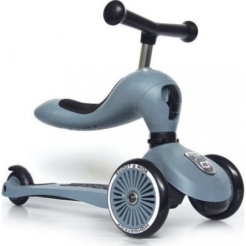 Scoot & Ride Πατίνι 2 in 1 Highwaykick 1 Steel 96271