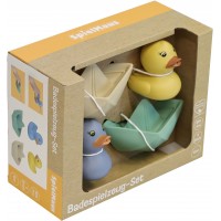 Παιχνίδι μπάνιου βαρκούλες και πάπιες 4 τμχ. 40411763 Spielmaus