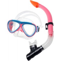 Splash & Fun Σετ μάσκας και αναπνευστήρα Junior από 6 ετών ροζ 77209158
