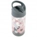 Stephen Joseph Flip Top Bottle Charcoal Flower SJ112245