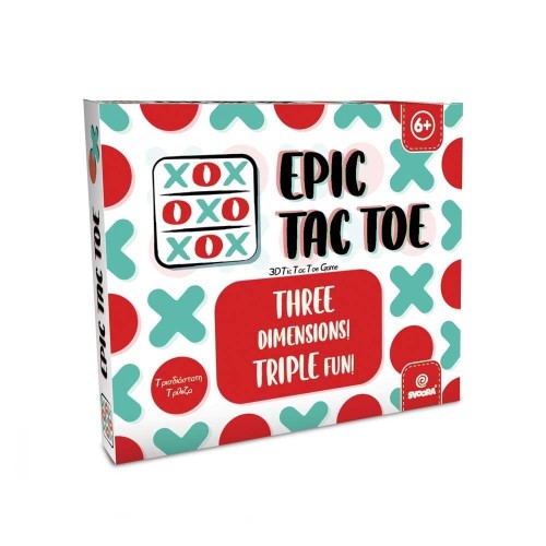 Svoora Τρισδιάστατη Τρίλιζα Epic Tac Toe 23145
