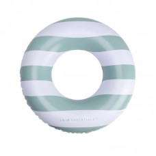 Παιδικό Σωσίβιο Green White Stripes ⌀90εκ. SWE-2022SE344 Swim Essentials 