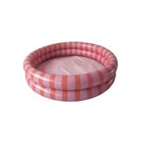 Swim Essentials Φουσκωτή Πισίνα Μωρού "Red Striped" 100εκ. SWE-2023SE1391