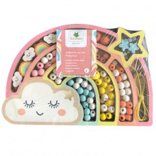 Ξύλινες Χάντρες Ουράνιο Τόξο CRE3283 Sycomore