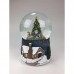 Gliter globe children under the tree 57060