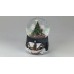 Gliter globe children under the tree 57060