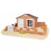 Κατασκευή με κεραμικά τούβλα 130τμχ-Παραθαλάσσιο Σπίτι TEI4500