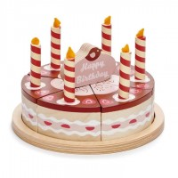 Tender Leaf Chocolate Birthday Cake Wood 8283