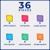 Μαγνητικό Παιχνίδι 36pcs Square Pack Tile Tek Μαγνητικό Παιχνίδι 36pcs Square Pack Tile Tek