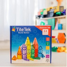 Μαγνητικό Παιχνίδι 64pcs Base Pack Tile Tek