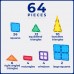 Μαγνητικό Παιχνίδι 64pcs Base Pack Tile Tek