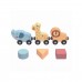 Tooky Toy Ξύλινο Τραπεζάκι Δραστηριοτήτων TH712N 