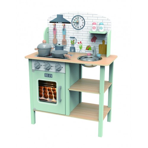 Tooky Toy Ξύλινη Κουζίνα με Αξεσουάρ TJ250