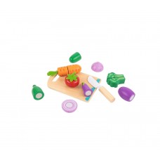 Ξύλινος Δίσκος Κοπής με Λαχανικά TTK112 Tooky Toy Ξύλινος Δίσκος Κοπής με Λαχανικά TTK112 Tooky Toy