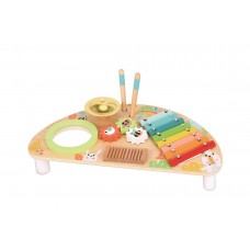 Tooky Toy Ξύλινος Πάγκος Μουσικών Οργάνων TKC354A