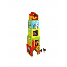 Κύβοι Στοίβαξης Φάρμα TKF053 Tooky Toy