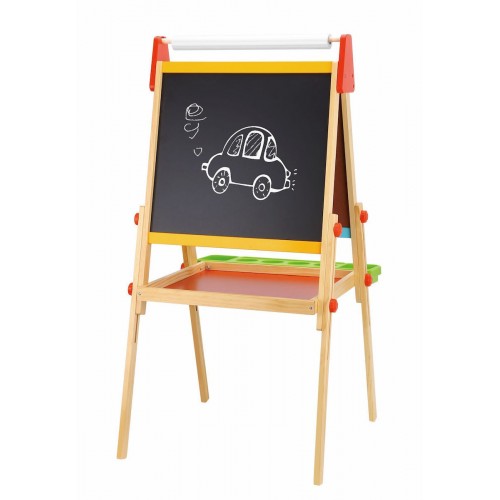 Tooky Toys Ξύλινος Μαγνητικός Πίνακας Επιδαπέδιος TL114
