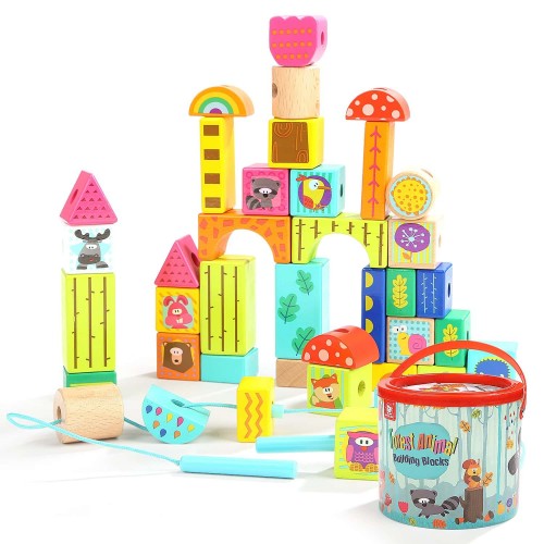 Forest Animal Building Blocks 120375 Top Bright