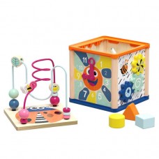 Ξύλινος Κύβος Δραστηριοτήτων Garden 5 in 1 121093 Top Bright