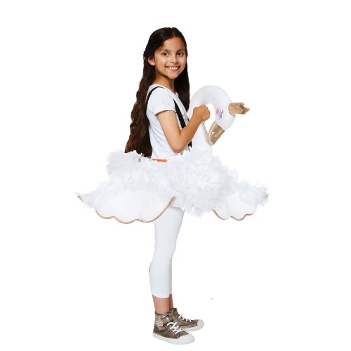 Αποκριάτικη Παιδική στολή Glide on Swan One Size RGSW Travis Design