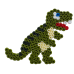 Hama Χάντρες Midi Dino & Car 63492230