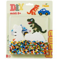 Hama Χάντρες Midi Dino & Car 63492230